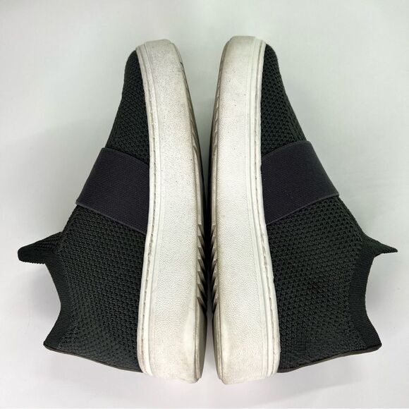 Eileen Fisher Pari Platform Knit Sneakers Graphite Grey 7.5 - Picture 9 of 12